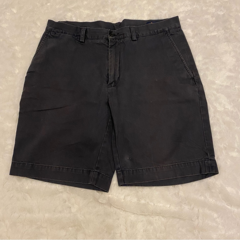 Men’s Ralph Lauren Polo Charcoal Grey Shorts in Classic Fit Sz 32
